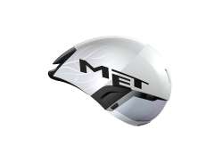 M E T Codatronca Kask Rowerowy Bialy/Srebrny - L 58-61 cm