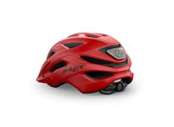 M E T Crossover Fahrradhelm Poppy Rot - M/L 52-59 cm