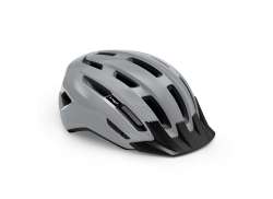 M E T Downtown Cycling Helmet Gray Glossy - S/M 52-58 cm