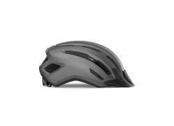 M E T Downtown Cycling Helmet Gray Glossy - S/M 52-58 cm