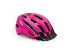 M E T Downtown 骑行头盔 粉色 光亮 - S/M 52-58 厘米