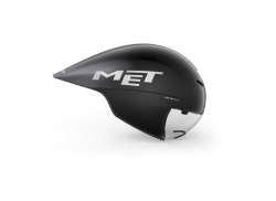 M E T Drone Bred Body II Cykelhj&auml;lm Metallisk Svart- M 54-58cm