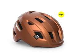 M E T  E-Mob Mips Capacete De Ciclismo Cobre - M 56-58 cm