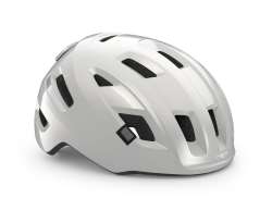 M E T E-Mob Велосипедный Шлем Белый - L 58-61cm
