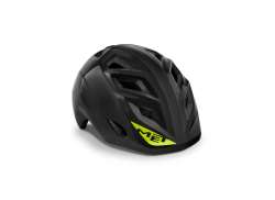 M E T Elfo Childrens Cycling Helmet Black Glossy