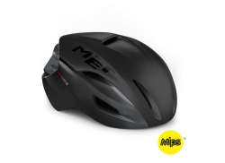 M E T Manta Cycling Helmet Mips Mat Zwart/Glossy