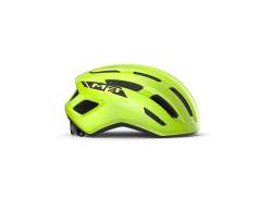 M E T Miles Capacete De Ciclismo Fluo Amarelo Brilhante - M/L 58-61 cm