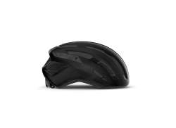 M E T Miles Cycling Helmet Black Glossy - M/L 58-61 cm