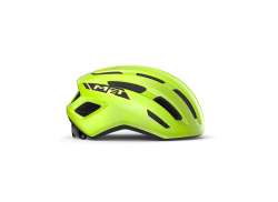 M E T Miles Fietshelm Fluo Geel Glossy