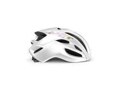 M E T Rivale Kask Rowerowy Mips Bialy Holografisch - S 52-56 cm