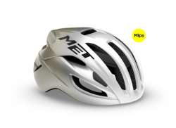M E T Rivale Mips Cycling Helmet Silver/Gray Silver/Gray