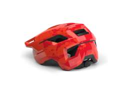 M E T Shelter Dzieciece Kask Rowerowy Czerwony - 52-56 cm