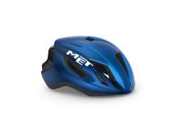 M E T Strale Cycling Helmet Blauw Metallic