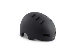 M E T Strefa Kask Rowerowy Matt Black