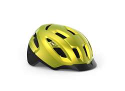 M E T Urbex Mips Casque De V&eacute;lo Lime Geel Metallic