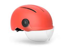 M E T Vibe On Kask Rowerowy Mips Coral Oranje