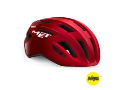 M E T Vinci Capacete De Ciclismo Mips Rood Metallic