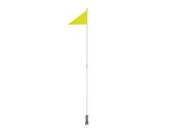 M-Wave Bandeira De Segurança Divisível 150cm - Neon Amarelo