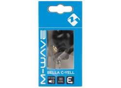 M-Wave Bella C-Yell Bicycle Bell 30mm - Black