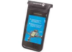 M-Wave Black Bay Telefon H&aring;llare &Oslash;22-31.8mm - Svart
