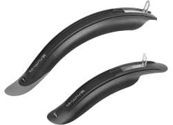 M-Wave Boue Max Enfants Set Garde-Boue 12-18 Pouce - Noir