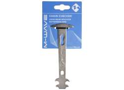 M-Wave Chain Wear Indicator Steel - Silver