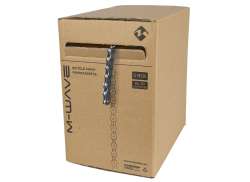 M-Wave Cha&icirc;nes 10V 1/2x11/128" 15M - Argent