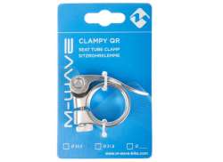 M-Wave Clampy QR S&auml;teskl&auml;mma &Oslash;31.8mm Inklusive. Snabbkopplingsspett