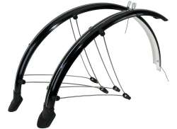 M-Wave Conjunto De Guarda-Lamas 26&quot; 60mm Pl&aacute;stico - Preto