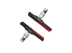 M-Wave Dual Pastilhas De Trav&atilde;o - Vermelho/Preto