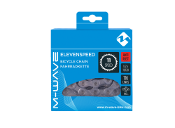 M-Wave E-Bike Cadena De Bicicleta 11V 1/2x11/128" 116S - Plata