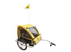 M-Wave 儿童 骑 便捷 儿童货车 - 黄色/黑色
