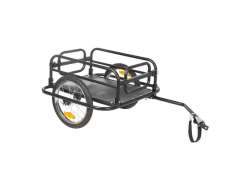 M-Wave Fold Bicycle Trailer Up To 40kg - Black
