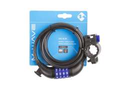 M-Wave 케이블 자물쇠 Code 150cm 8mm - 블랙