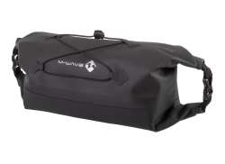 M-Wave Rough Ride II Delantero L Bolsa Para Manillar 12L Correas - Negro