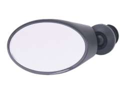 M-Wave Spy Oval 3D Lusterko Rowerowe Regulowane - Czarny
