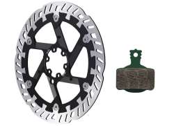 Magura E-MTB MDR-P Disco De Freno &Oslash;220mm 6-Orificio 7S - Plata