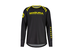 Magura Freeride Fahrradtrikot Lä Herren Schwarz Black