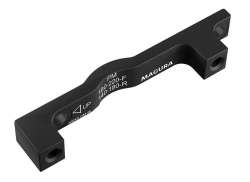 Magura QM45 &Eacute;trier De Frein Adaptateur Post Support Avant/Arri&egrave;re - Noir