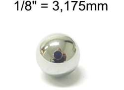 Marabu Sfere 1/8" - Argento (144)