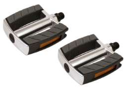 Marwi Icke Halka Pedaler Aluminium - Svart/Silver