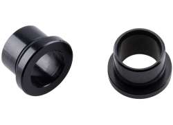 Mavic 変換 キット フロント ホイール Ø15 x 100mm -> Ø12 x 100mm - ブラック