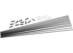 Mavic 辐条 套装 286mm Rr 为 29&quot; Crossmax Elite CB - 黑色 (12)