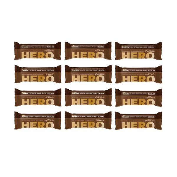Maxim Hero Energy Bar Chocolate - 12 x 55g