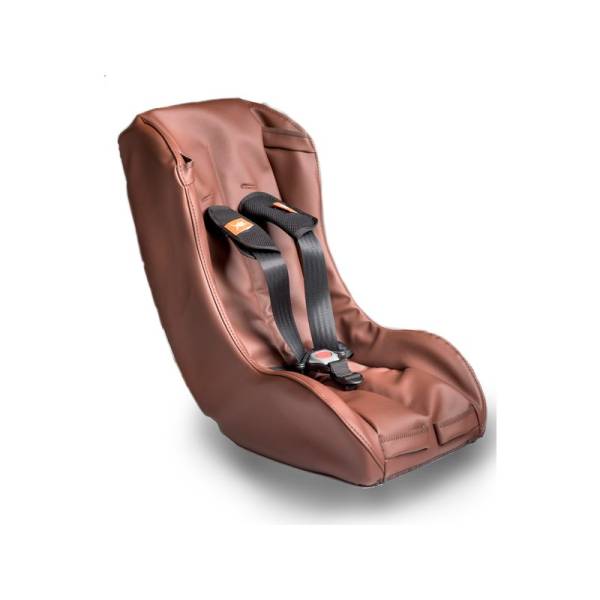 Melia Toddler Seat Comfort Brown, Leather Chair For Toddler