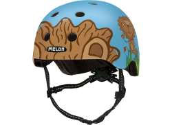 Melon Casco Da Ciclismo Toddler Collezione Robin &amp; Leo