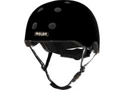 Melon Casco Uni Matt Negro - 2XS/S 46-52 cm