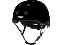 Melon Helmet Uni Matt Black - XL/2XL 58-63 cm