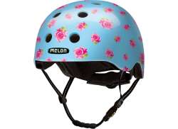 Melon Kinderhelm Flying Roses Wit/Roze - 2XS/S 46-52 cm