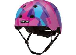 Melon Urban Active Capacete De Ciclismo Kids Mosaique Collection Candy Roze